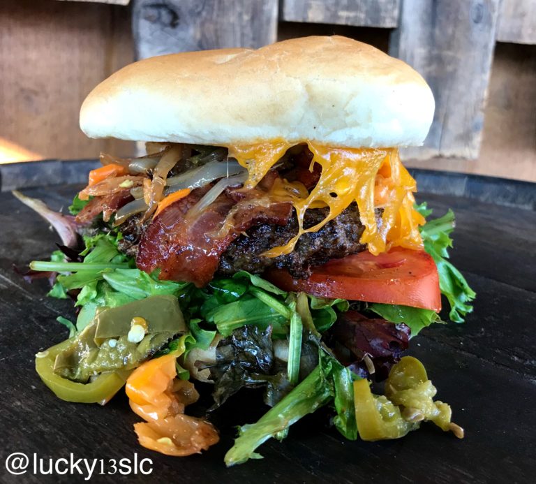 THE ELK BURGER Lucky 13 Bar & Grill